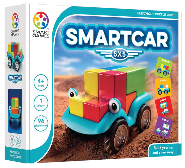 SmartCar IQ-spil - SmartGames - Fra 4 år. - Billede 1