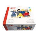 Dukkehus Dukker fra GOKI- 6 dukker - Højde 9-11 cm. - Billede 1