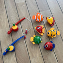 Tolo Magnetisk Fiskesæt med 6 fisk og 2 stænger