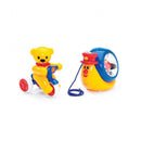 Aktivitetssæt med 2 dyr - TOLO Babylegetøj - Fra 12 mdr. - Billede 1