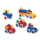 TOLO  Biler m figurer - 5 stk. - Billede 1