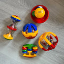 TOLO Baby Ranglesæt med 5 sjove rangler - Fra 3 mdr.