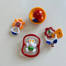 TOLO Baby Aktivitet og Ranglesæt med 4 sjove rangler - Fra 3 mdr.