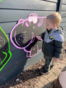 TTS Kridttavler - Jungledyr - Sæt med 5 stk