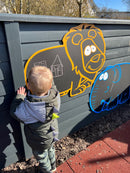 TTS Kridttavler - Jungledyr - Sæt med 5 stk