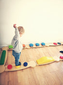 Wisdom Balancebane fremstillet i træ - Educational Advantage - fra 2 år - Billede 1