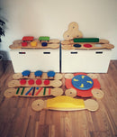 Wisdom Balancebane fremstillet i træ - Educational Advantage - fra 2 år - Billede 1