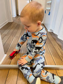 Legetøjsbiler - Rød Charterbus - 1 stk - 16 cm.