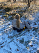 Kælk Bobslæde med bremse fra Dantoy - 84 cm (ass. farve) - Fra 3 år.