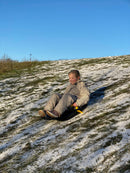 Kælk Bobslæde med bremse fra Dantoy - 84 cm (ass. farve) - Fra 3 år.