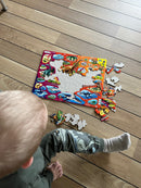 Puslespil i Pap fra Larsen - Dinosaurer - 85 brikker.