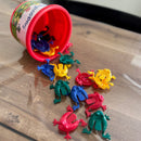 Viking Toys - Frøspil i Spand - 16 Frøer