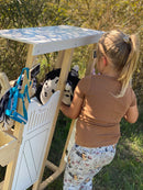 Hestestald til Kæpheste, i træ - byAstrup - Fra 3 år.