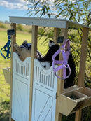 Hestestald til Kæpheste, i træ - byAstrup - Fra 3 år.