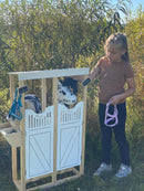 Hestestald til Kæpheste, i træ - byAstrup - Fra 3 år.