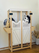 Hestestald til Kæpheste, i træ - byAstrup - Fra 3 år.