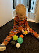 Infantino Babylegetøj - Babybolde 6 stk - med forskellige mønstre - Fra 6mdr+