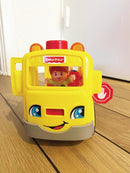 Fisher-Price Skolebus - med dansk tale - Fra 1 år. - Billede 1