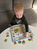 Puslespil i pap - På Marken - 48 brikker