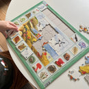 Puslespil i pap - Ved Stranden -48 brik.