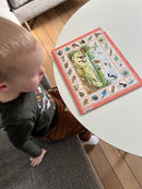 Puslespil i Pap fra Larsen - Natur - Sæt med 4 stk.
