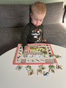 Puslespil i Pap fra Larsen - Natur - Sæt med 4 stk.