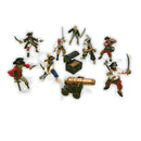 Piratfigurer fra Papo - Assorteret - 10 stk. - Billede 1