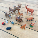Dyr - Skovens Dyr fra Papo - 16 stk. - Billede 1