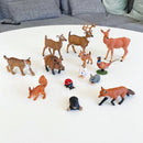 Dyr - Skovens Dyr fra Papo - 16 stk. - Billede 1