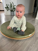 Wobbel 360 Rundt Vippebræt med filt - Mørkegrå - fra 2 år.