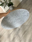 Wobbel 360 Rundt Vippebræt med filt - Lysegrå - fra 2 år.